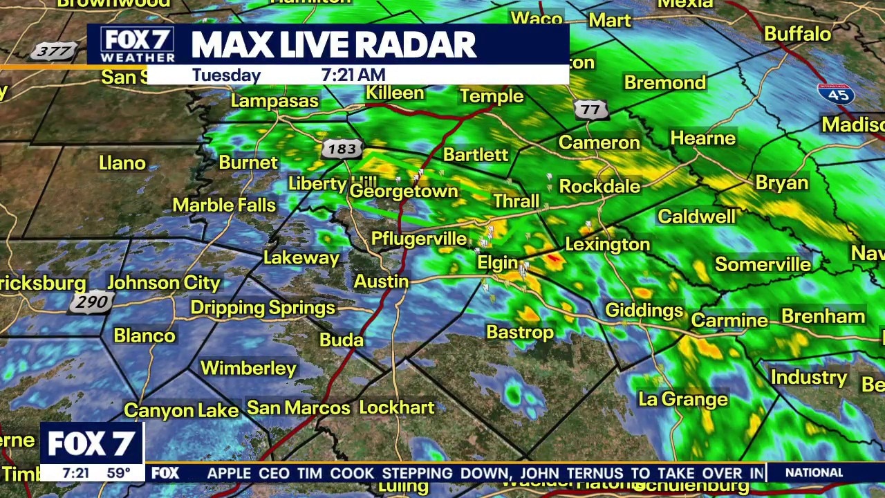 Austin weather: Flash Flood Warning issued