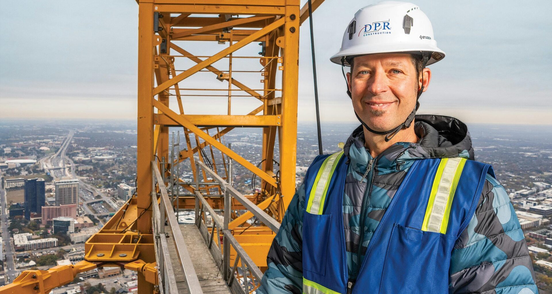 This Crane Operator Has the (Literal) Highest Office in Texas