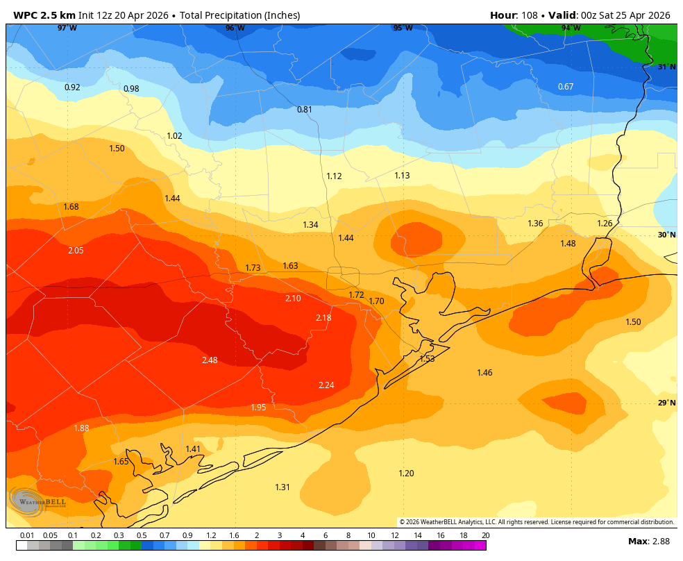 After Saturday’s downpours, more rain is on the way for Houston – Space City Weather
