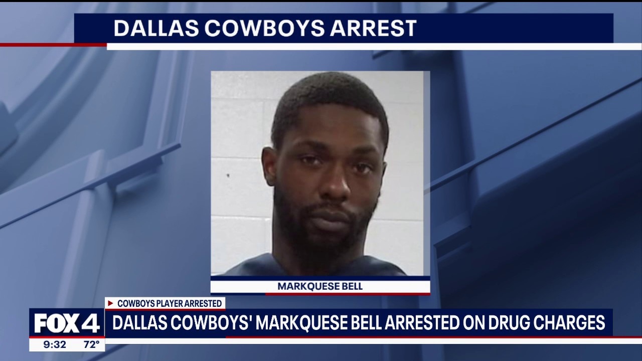 Dallas Cowboys player arrested on drug charges