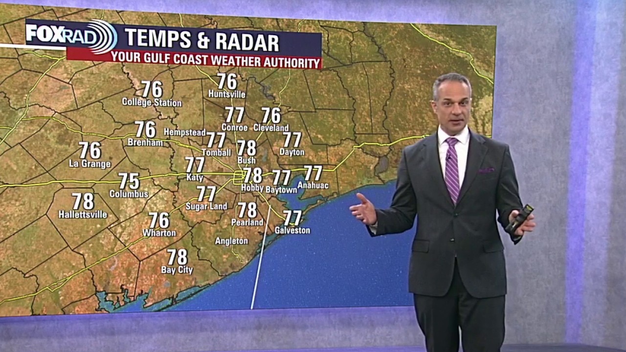 Houston weather: Humid start to the week for Monday