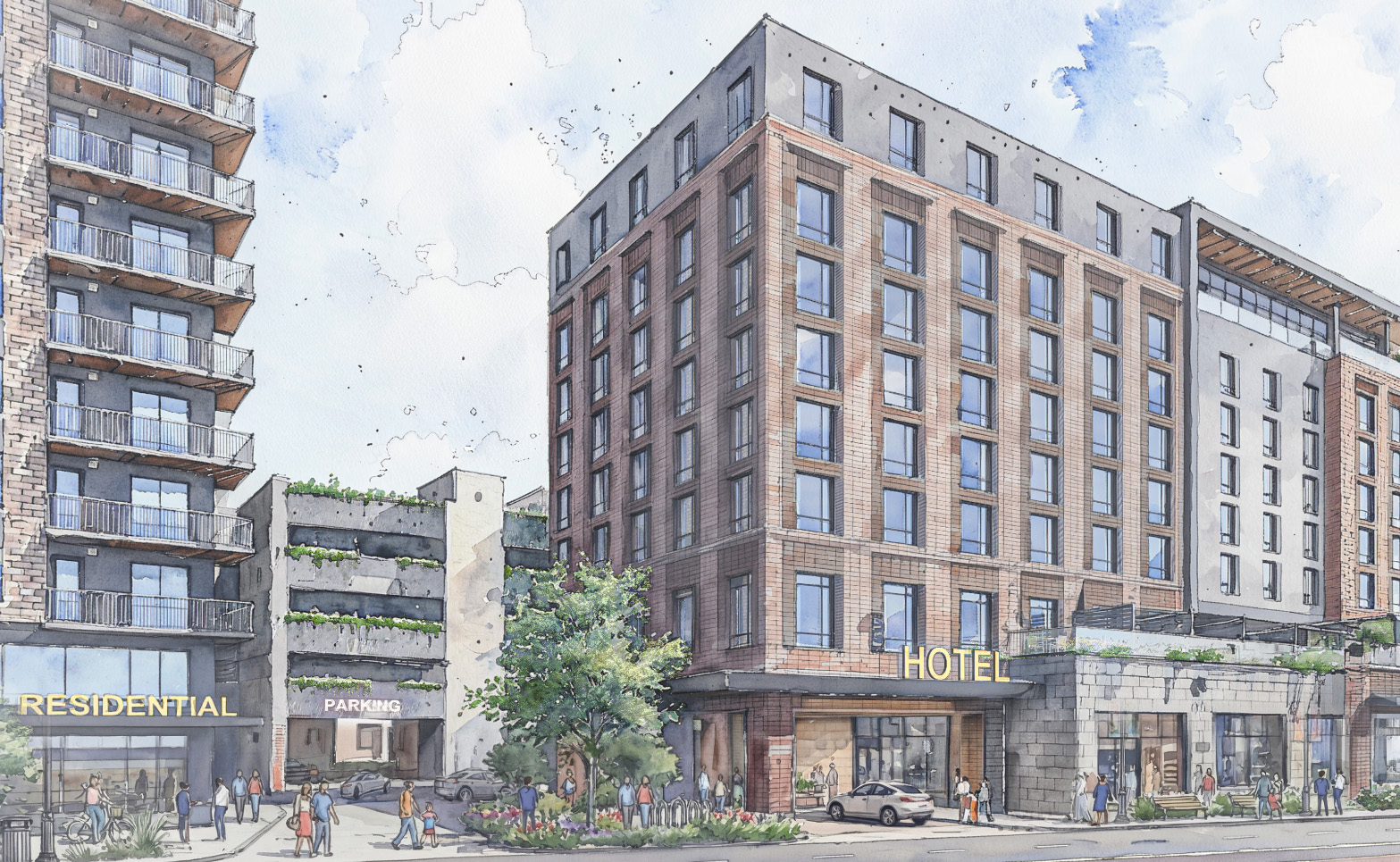 San Antonio panel OKs early designs for 'Downtown West' ballpark