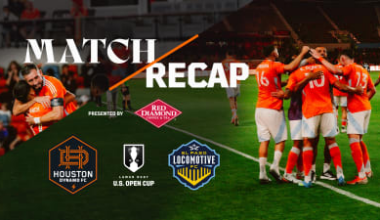 Houston Dynamo FC stop the Locomotive in its tracks, defeating El Paso 4-1 to reach the U.S. Open Cup Round of 16