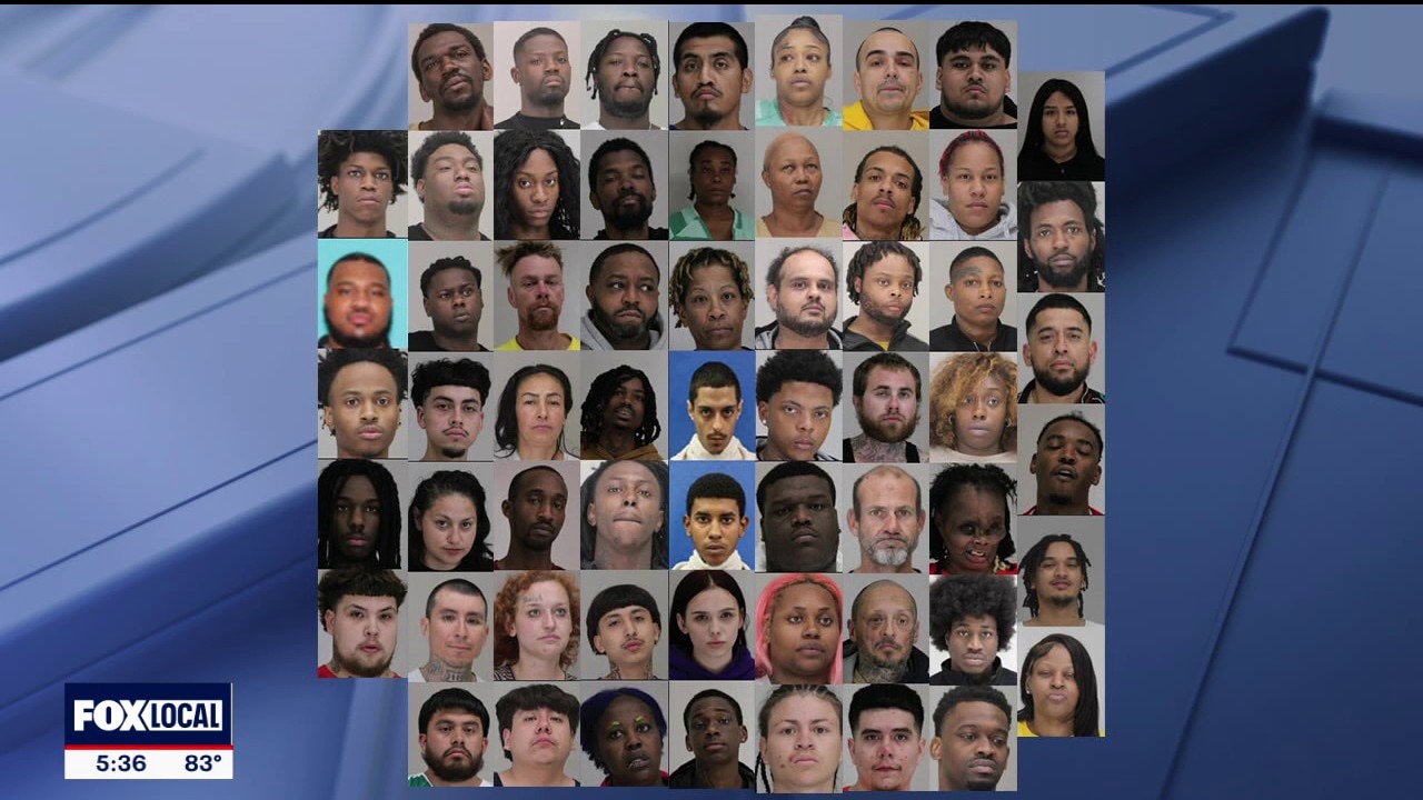 PREVIOUS COVERAGE: Dallas Police arrest dozens of robbery fugitives