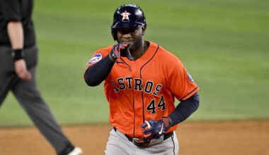 Mind Boggling Stat Proves Astros Yordan Alvarez Owns Rangers at Globe Life