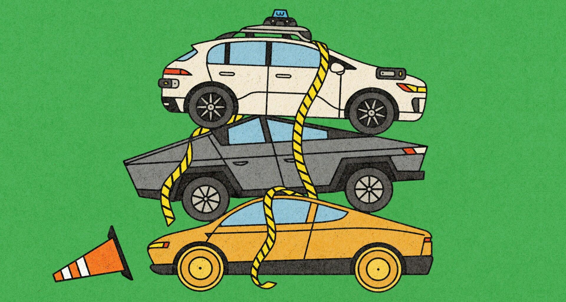 An Austin Driver Is Driven Mad by Driverless Vehicles