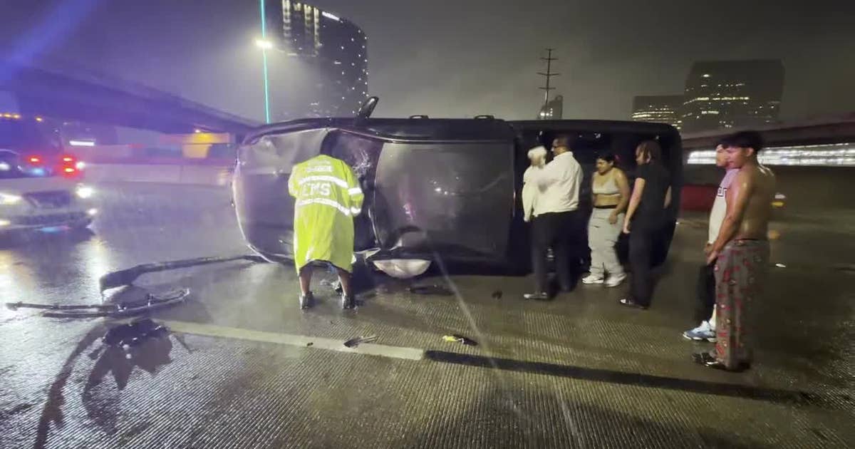 Drunk driving crash on I-635 kills bystander