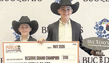 Buc Days speaking contest held