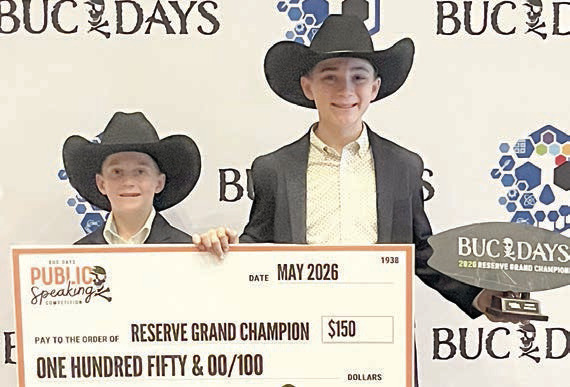Buc Days speaking contest held