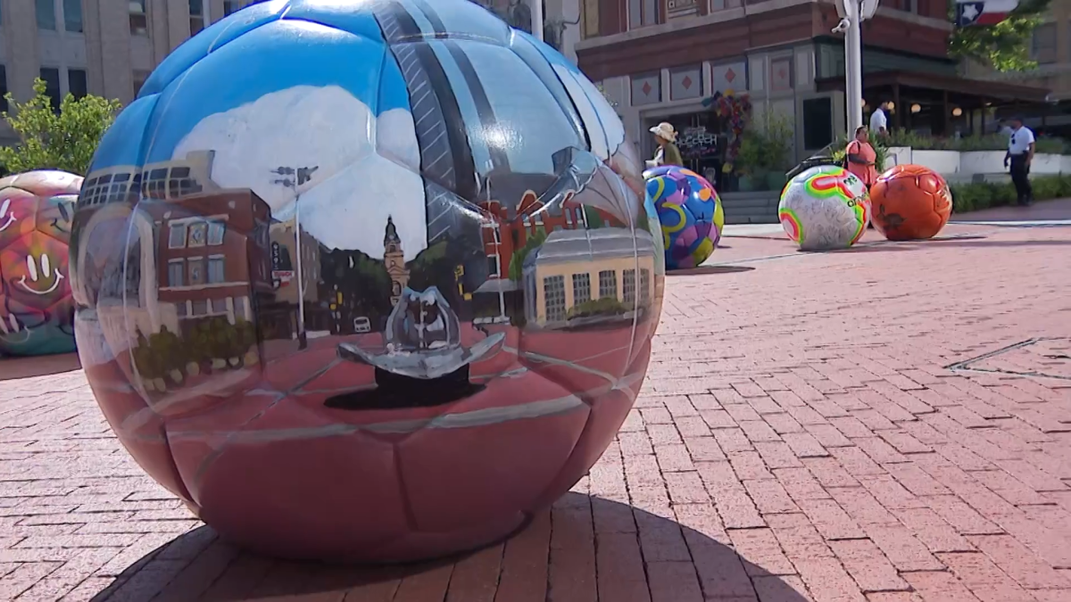 World Cup countdown brings soccer-themed art to Sundance Square – NBC 5 Dallas-Fort Worth