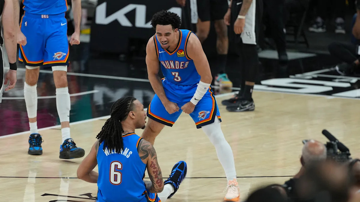 Oklahoma City's depth is overwhelming San Antonio