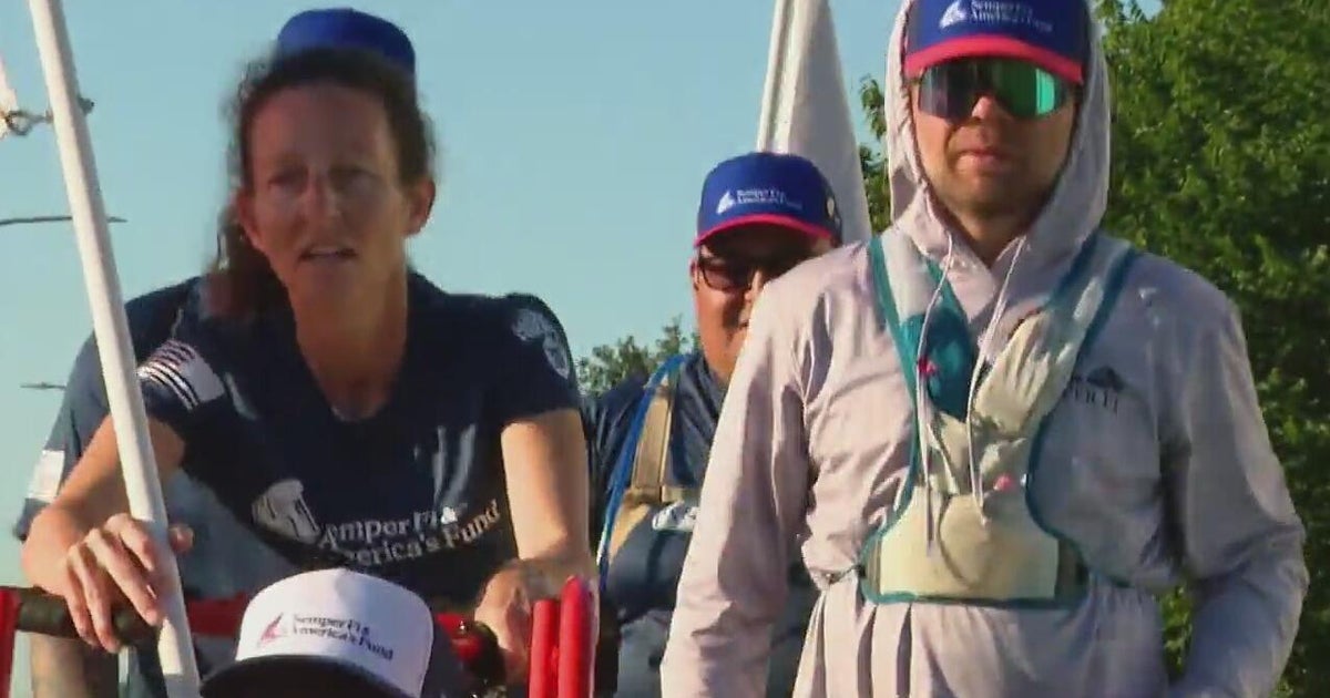 North Texas veterans walk 100 miles to bring awareness to PTSD