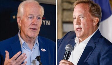 Paxton beats Cornyn in Texas Republican Senate primary