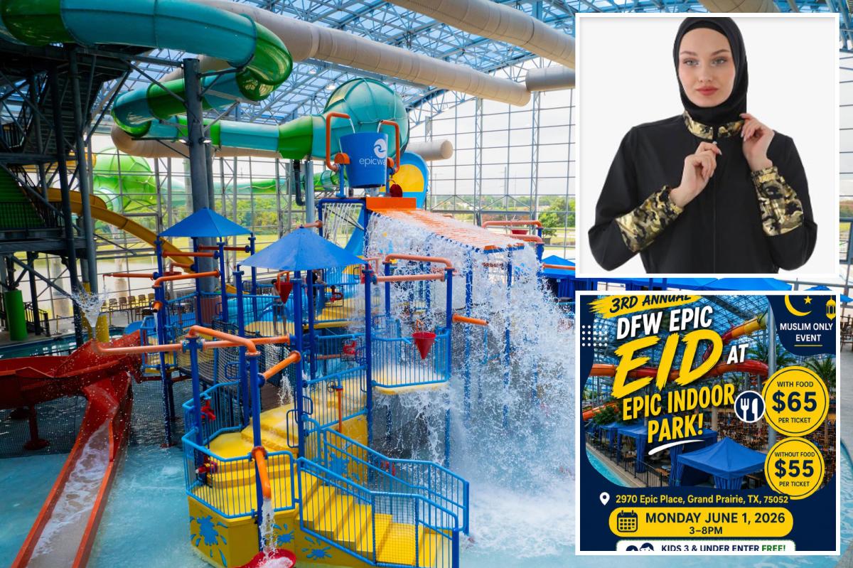 'Muslim only' event at taxpayer-funded Texas waterpark gets backlash