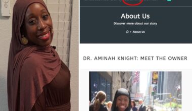 Organizer of Texas 'Muslim only' waterpark event runs a mispelled 'Learing Center' childcare org