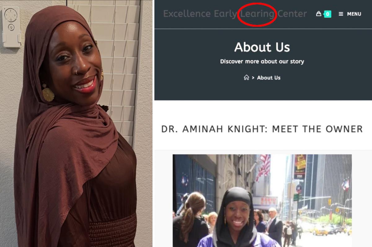 Organizer of Texas 'Muslim only' waterpark event runs a mispelled 'Learing Center' childcare org