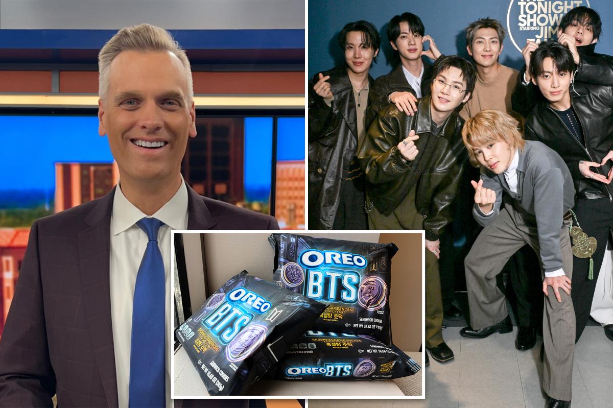 Texas news anchor James Eppler under fire for bizarre ‘Death to America joke’ over BTS-themed Oreos on live TV