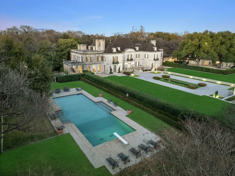 Dallas' Crespi Estate is listed at $64 million, making it the most expensive home for sale in Texas. (Courtesy of Briggs Freeman Sotheby's International Realty)
