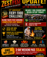 Fiery Food Challenge Judging Complete as ZestFest 2026 Prepares to Ignite Fort Worth This Weekend -- Spicy Food Productions, Inc.