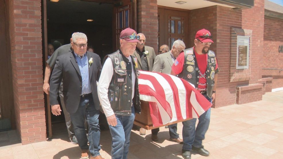 Laid to rest: El Paso family honors World War II Veteran Manuel Louis Santoscoy. May 12, 2026. Credit: KFOX14/CBS4