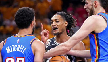 Spurs vs. Thunder player grades: San Antonio’s bench struggles in Game Three loss