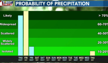 Chilly and Wet Friday