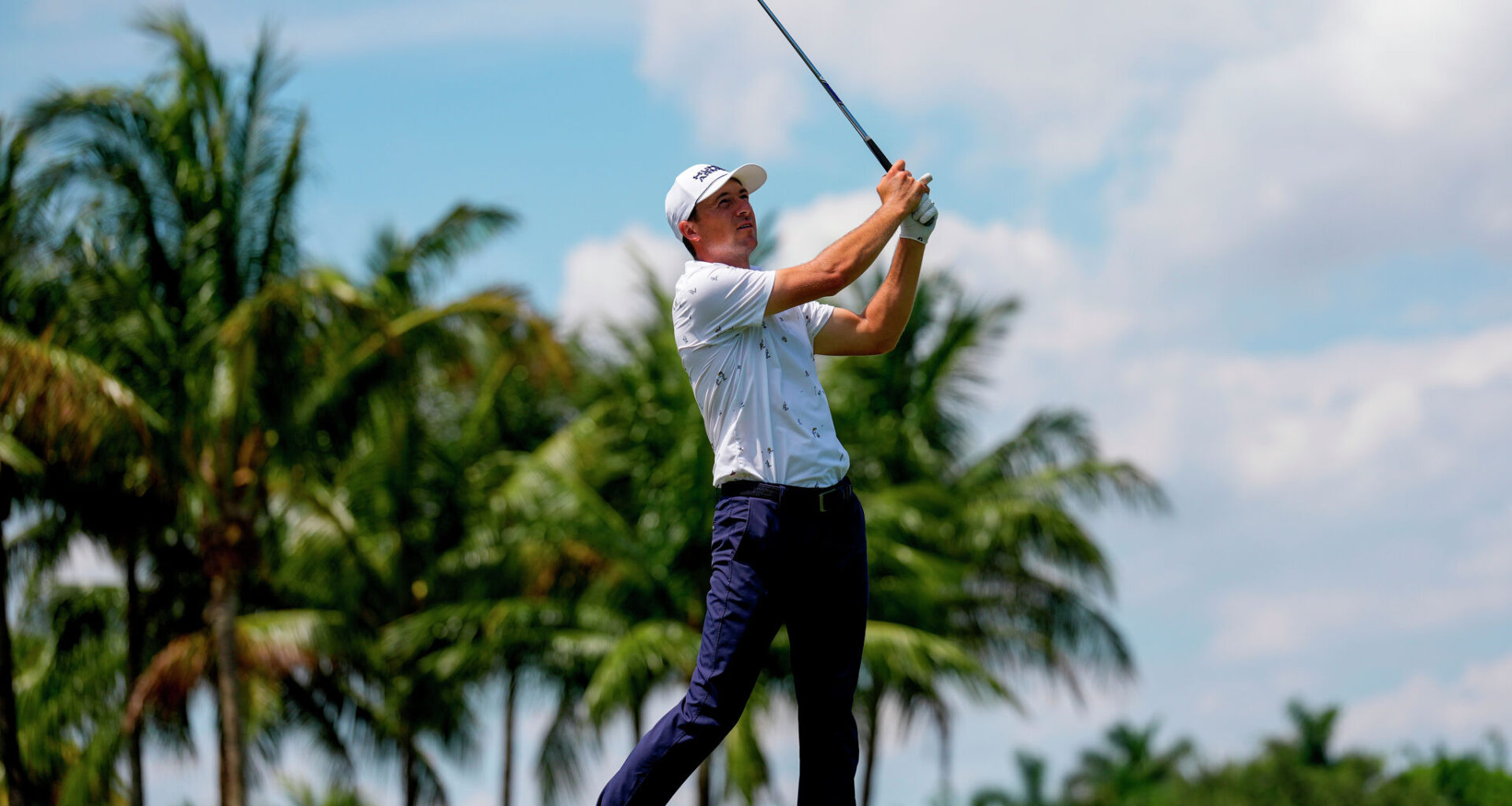 Jordan Spieth jumps to top of leaderboard at Cadillac Championship