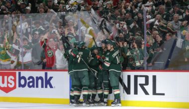 Wild beat Stars 5-2 for first playoff series win in 11 years