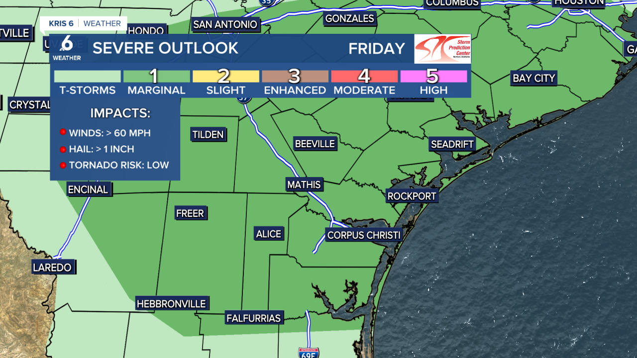 Severe Outlook - Friday