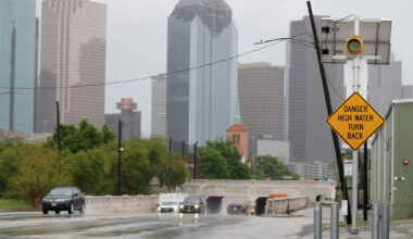 Houston braces for flooding, hail and possible tornado threat