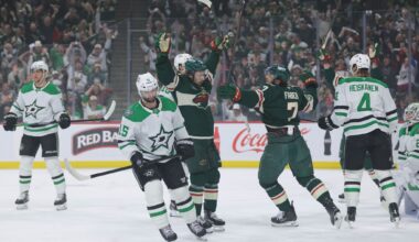 Quinn Hughes comes up big in Wild's first playoff series win since 2015