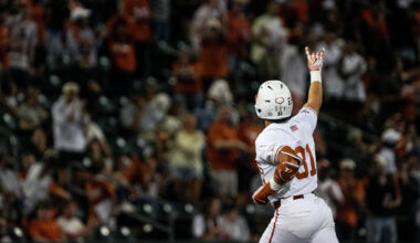 Texas 1B Casey Borba ends April hitting slump with midweek homer