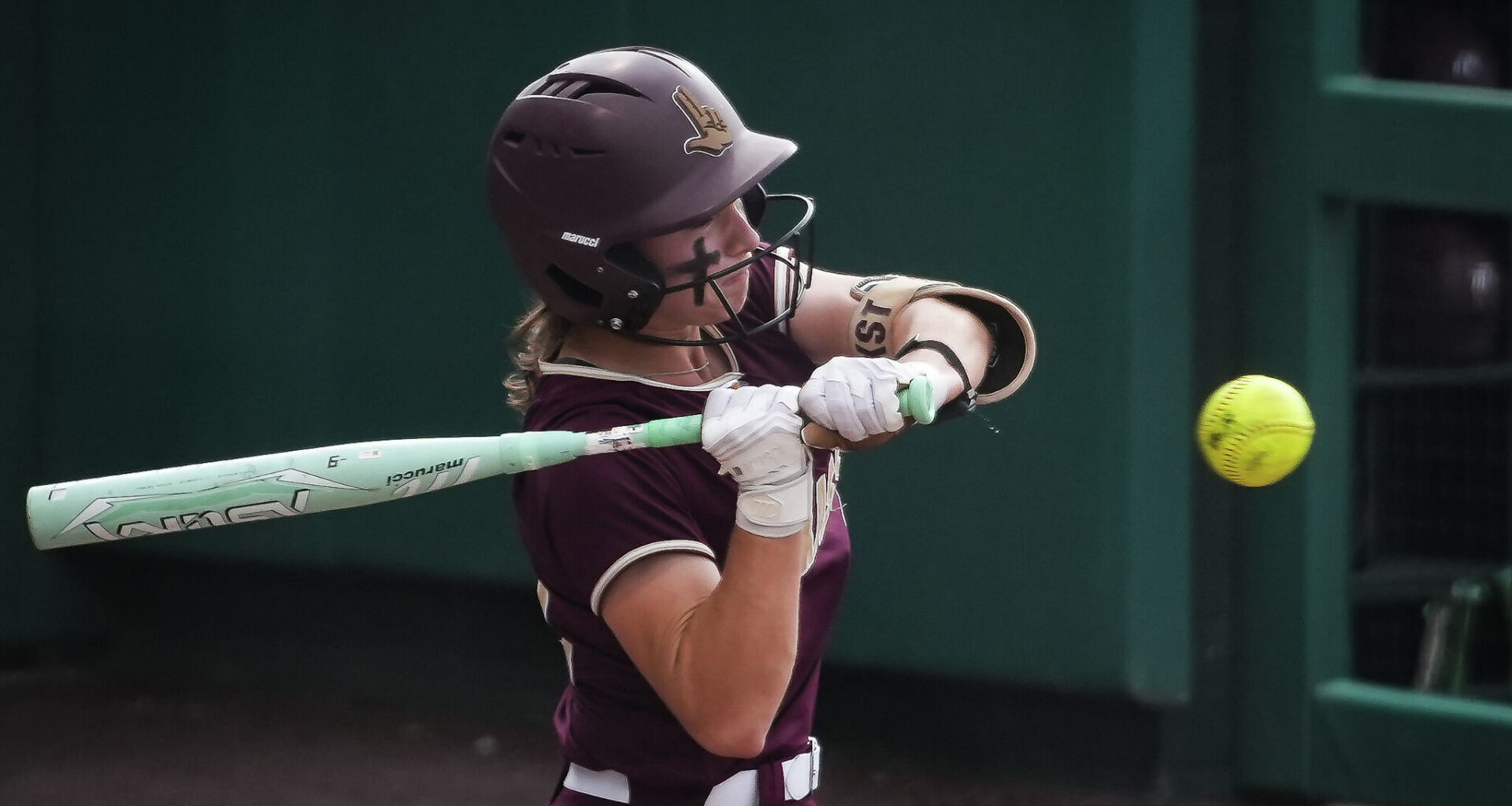 Texas State softball catcher Megan Kelnar fulfilled her Bobcat dreams