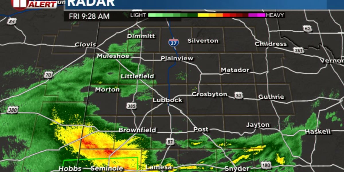Rain chances Friday continue for some; dry, warmer Saturday
