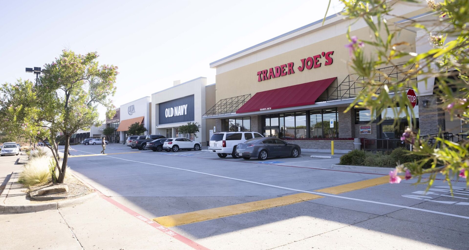 The Trader Joe’s, Old Navy and Ulta located at Preston Towne Crossing on Thursday, July 7, 2022, in Plano, TX.