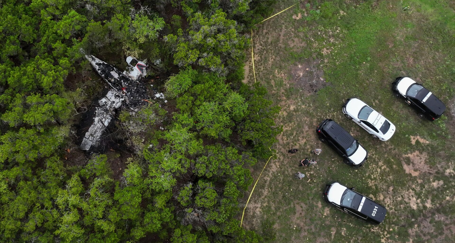 A small plane has crashed in Texas Hill Country, killing all 5 on board, officials say