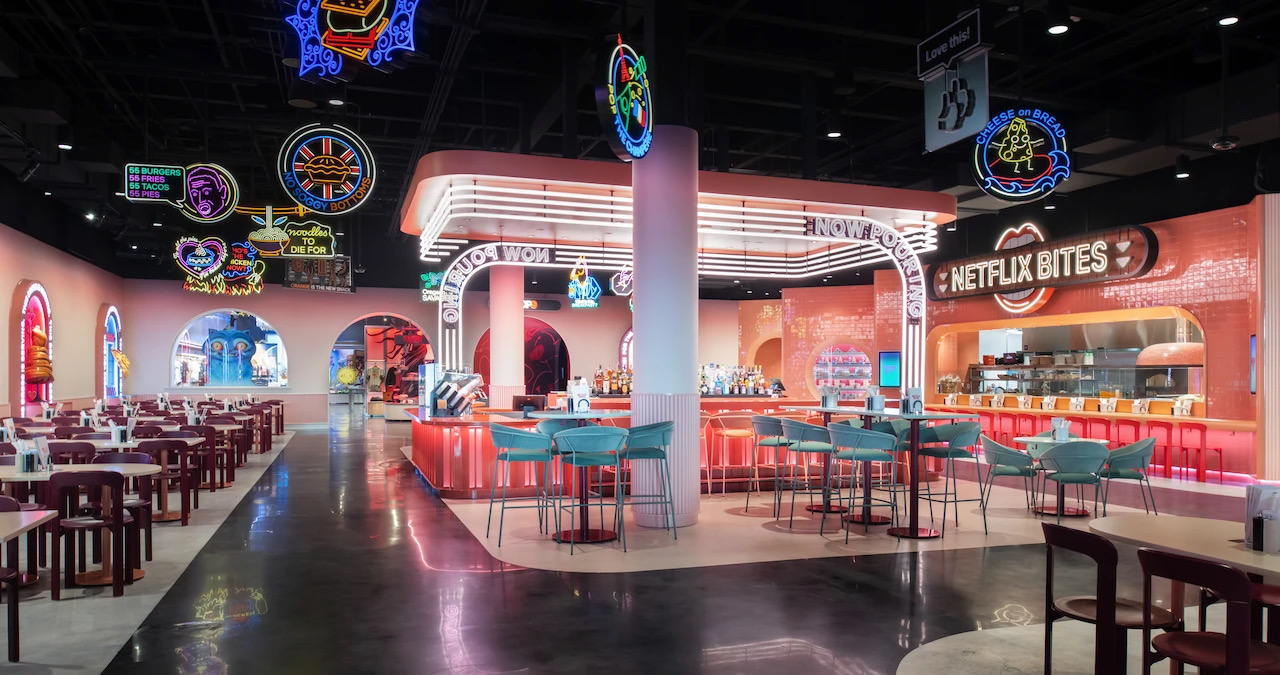 What's on Netflix Bites menu at Netflix House Dallas in the Galleria