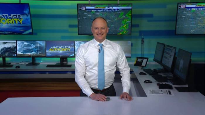 Rain is wrapped up, cool and sunny weekend