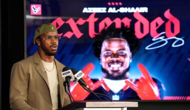 Texans sign Pro Bowl LB Azeez Al-Shaair to 3-year extension that'll keep him in Houston through 2029