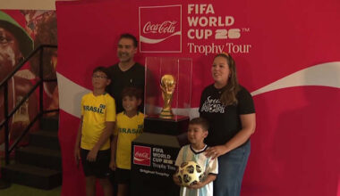 FIFA World Cup Trophy visits San Antonio