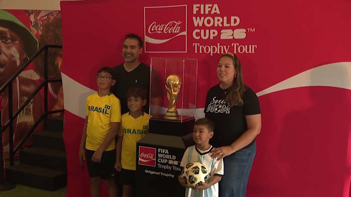 FIFA World Cup Trophy visits San Antonio