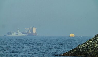 US warns shipping firms they could face sanctions over paying Iranian tolls in the Strait of Hormuz
