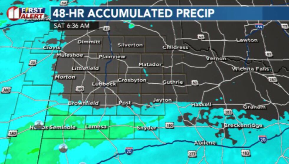 Widespread rain fell in the southern third of the South Plains yesterday, leaving most of us...