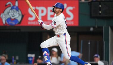 Rangers' Brandon Nimmo (hamstring) won't start Saturday vs. Tigers