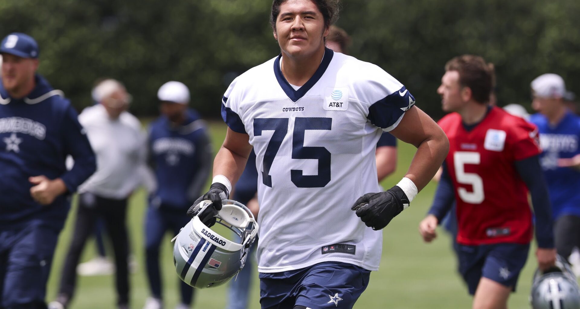 Cowboys undrafted rookie Shiyazh Pete is making Navajo Nation history