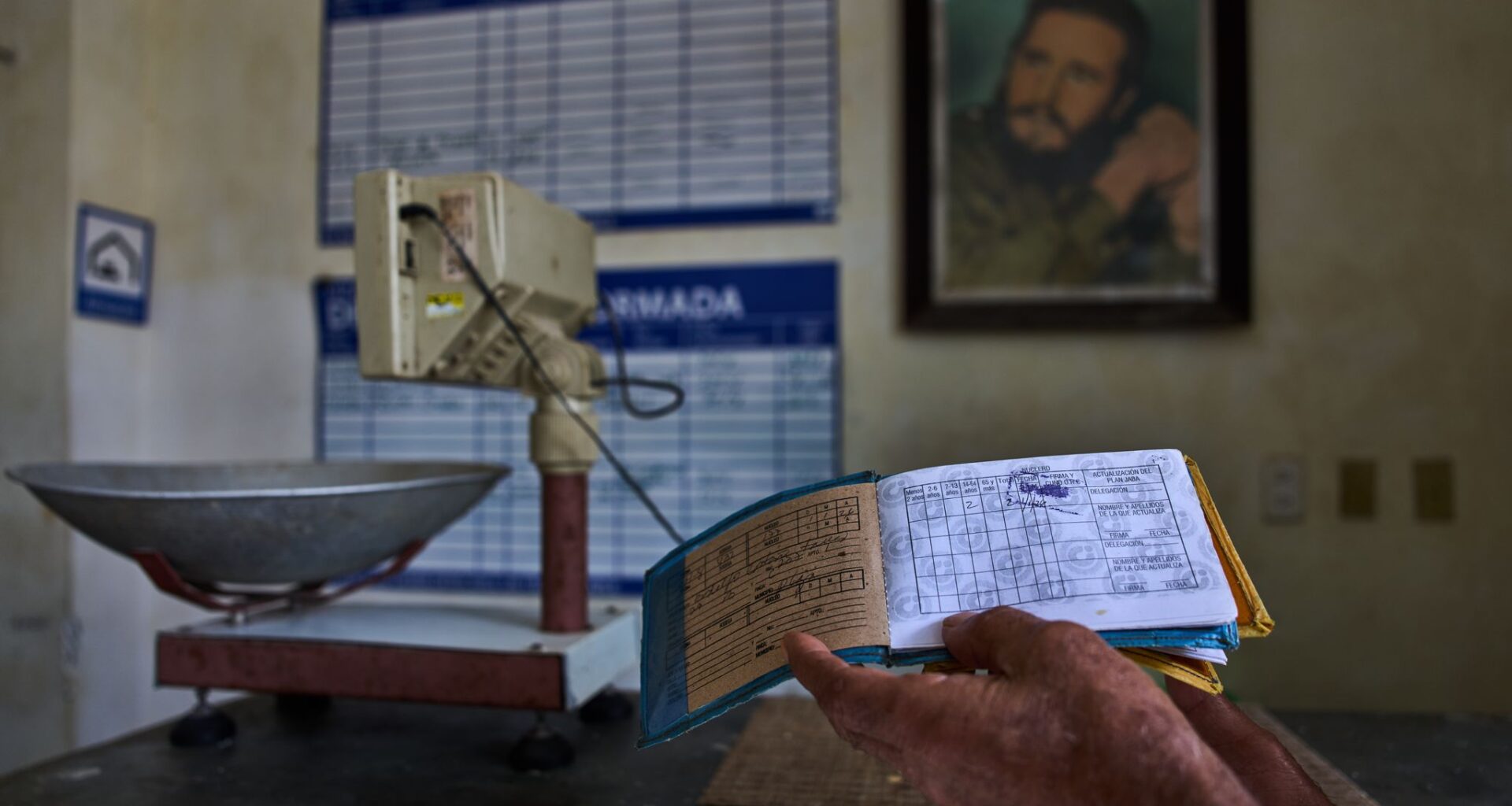 Cubans struggle to survive on pocket-size government ration books as products dwindle