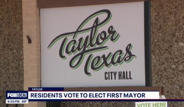 Taylor makes history with first-ever voter-elected mayor