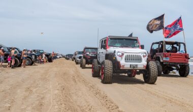 'Zero tolerance' issued for Texas beach's Jeep Weekend