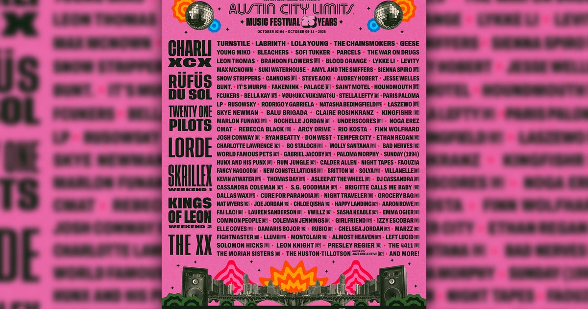 ACL Music Festival 2026: Who's performing this year?