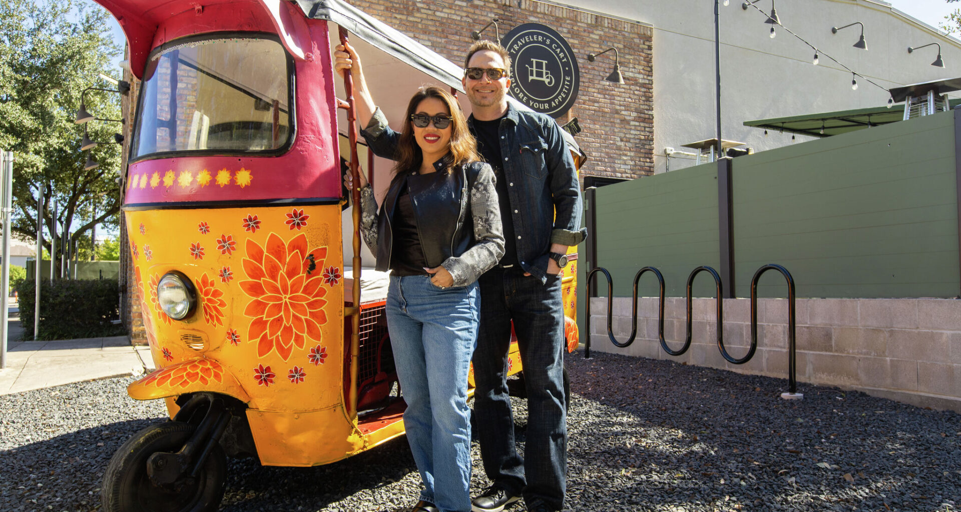 Who were Thy and Matthew Mitchell of Houston's Traveler's Table?
